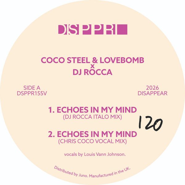 Echoes In My Mind / Mama Sol by Coco Steel & Lovebomb